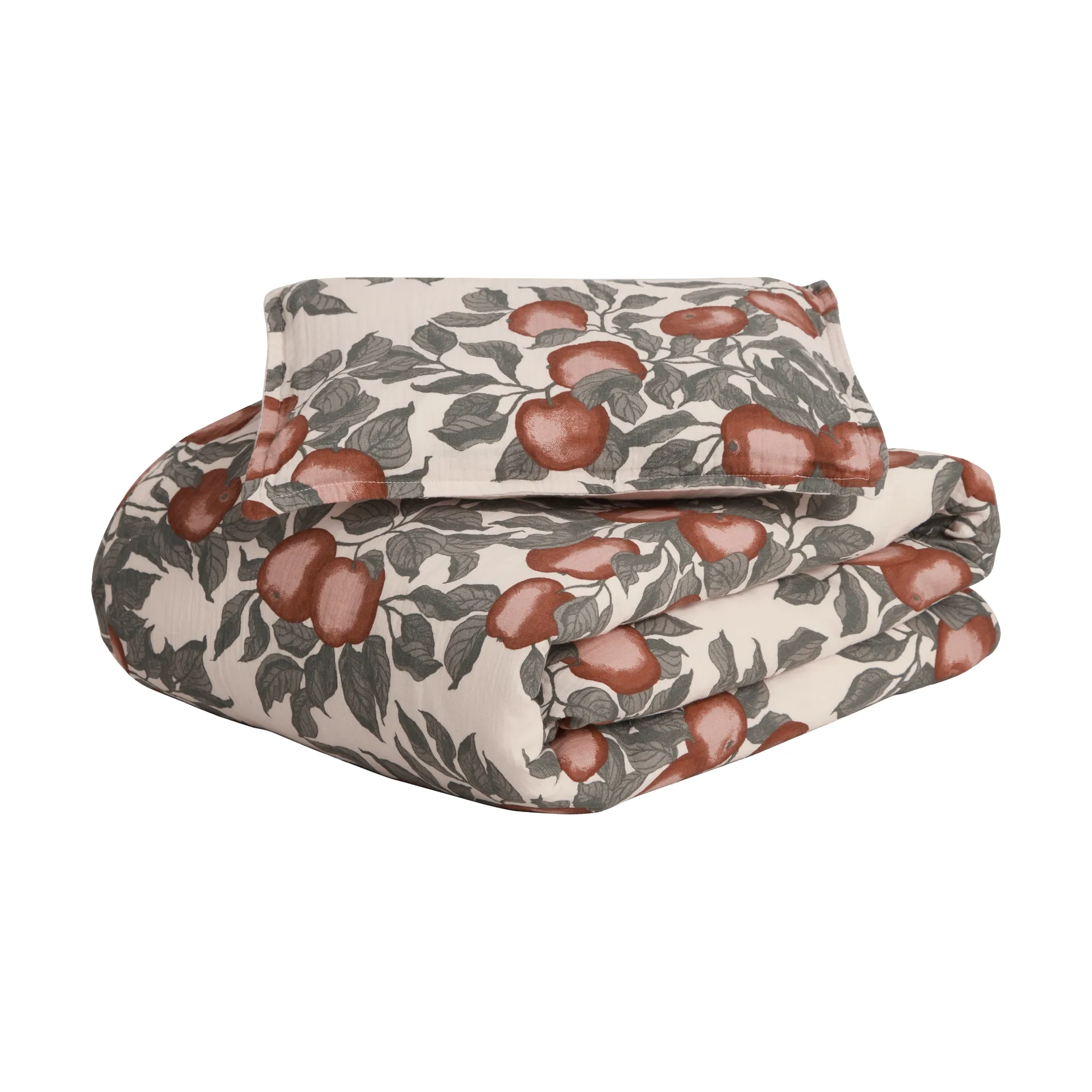 Juego de funda nórdica Pomme Muslin baby, 70x100 cm/40x45 cm Garbo&Friends