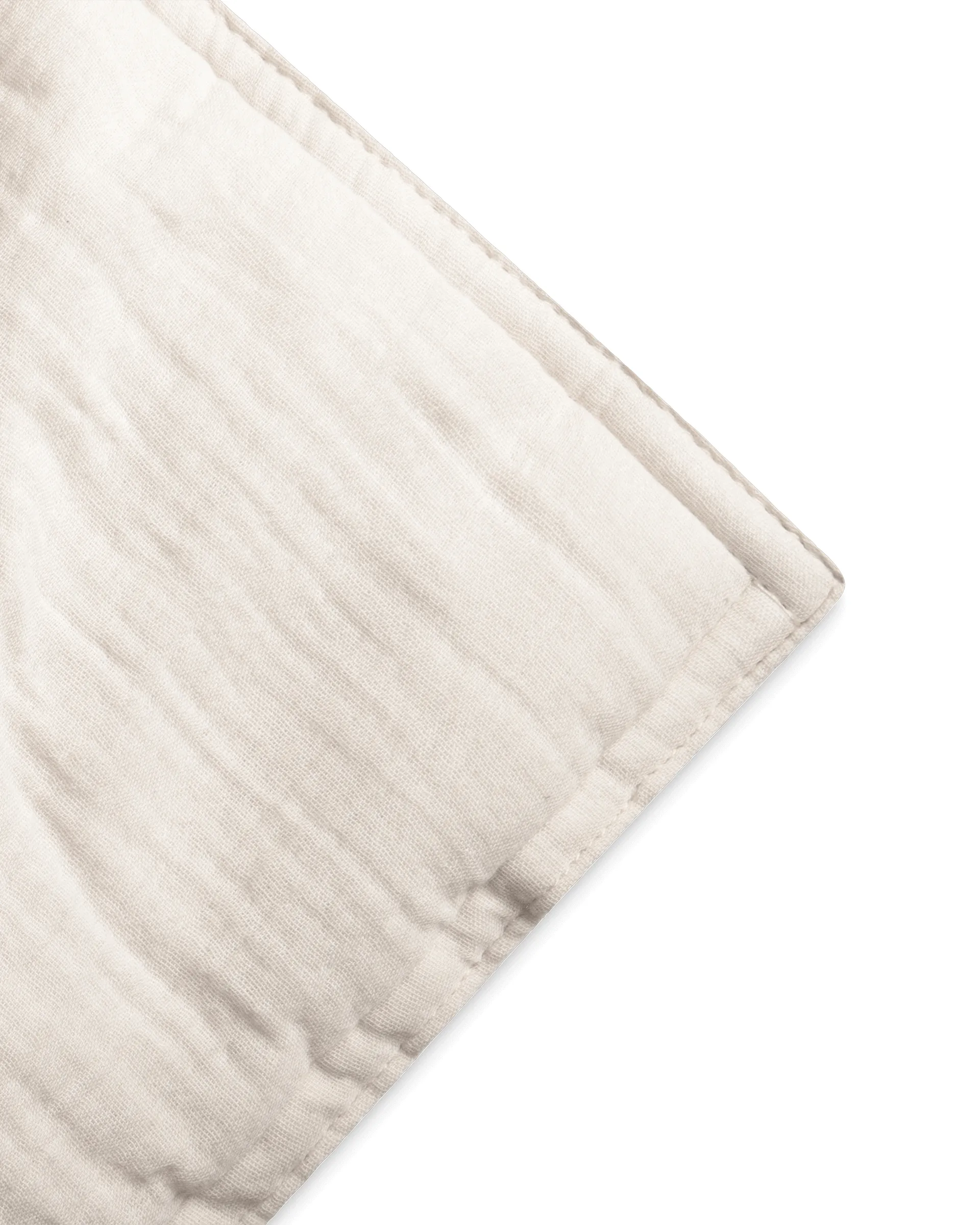 Manta acolchada Eggshell Muslin, 100x140 cm Garbo&Friends