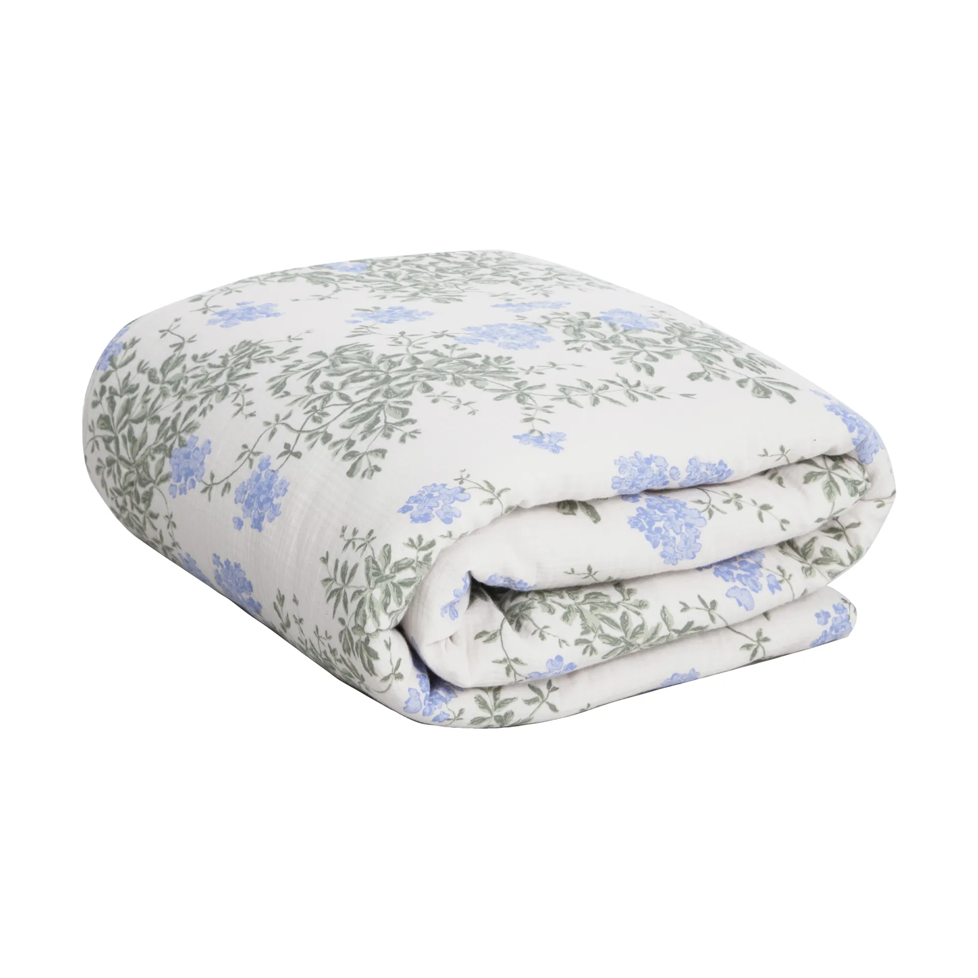 Manta acolchada Plumbago Muslin, 100x140 cm Garbo&Friends