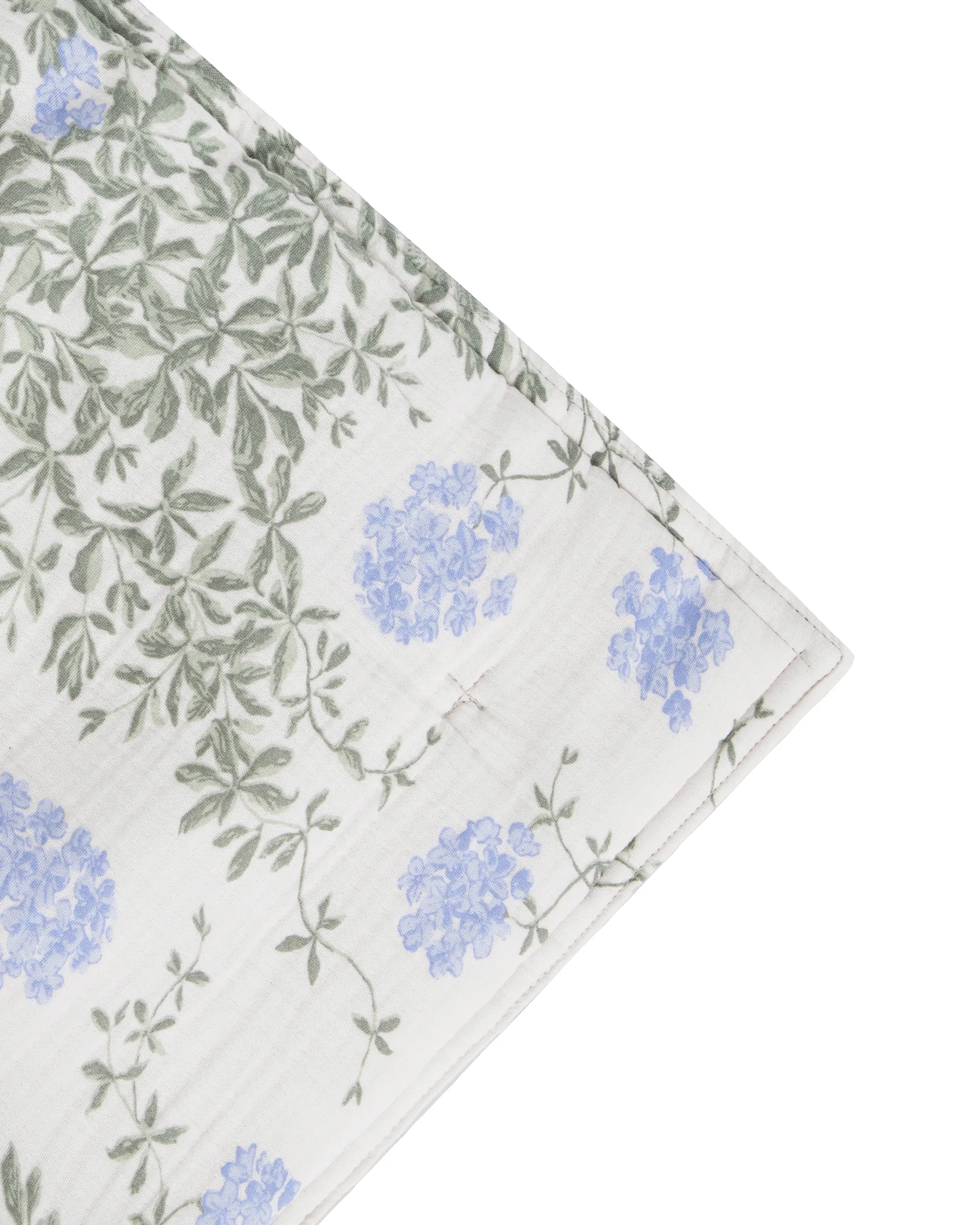 Manta acolchada Plumbago Muslin, 100x140 cm Garbo&Friends