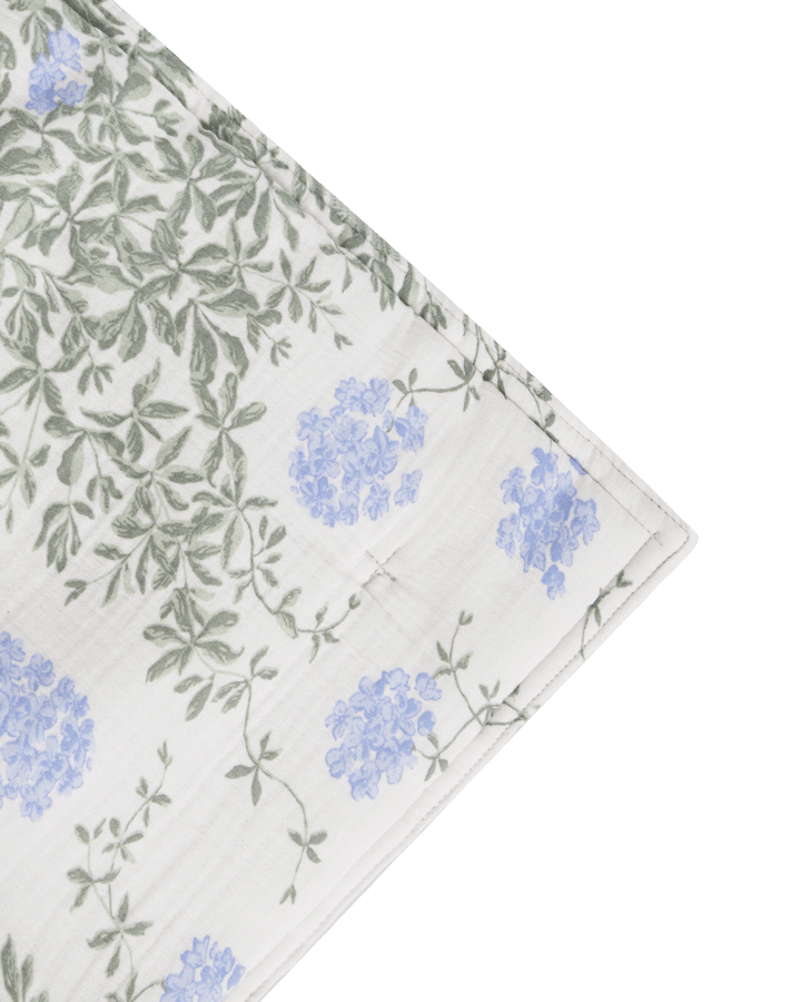 Manta acolchada Plumbago Muslin, 100x140 cm Garbo&Friends