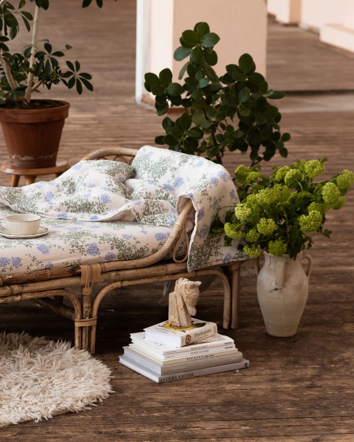 Manta acolchada Plumbago Muslin, 100x140 cm Garbo&Friends