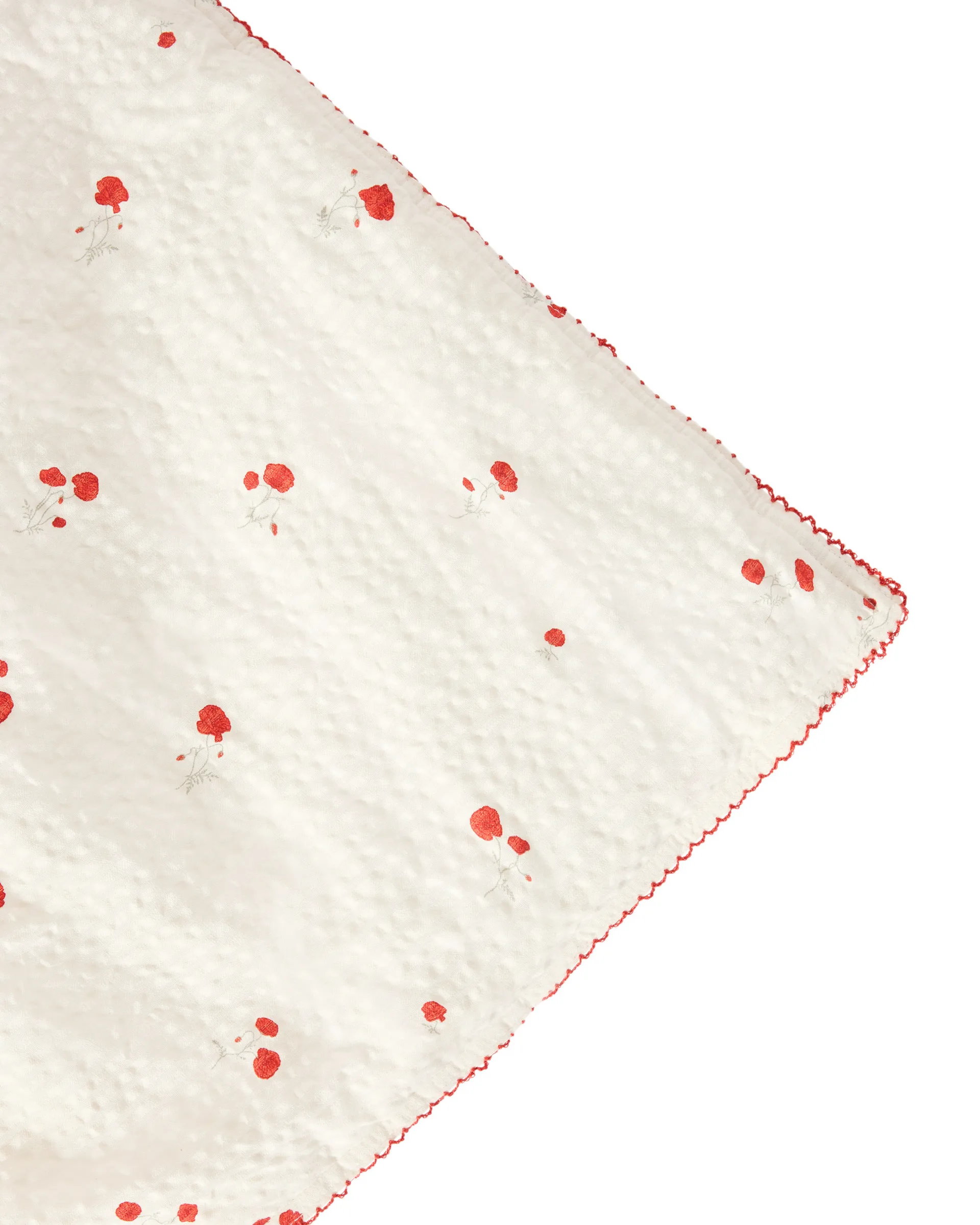 Manta acolchada Poppy Seersucker, 100x140 cm Garbo&Friends