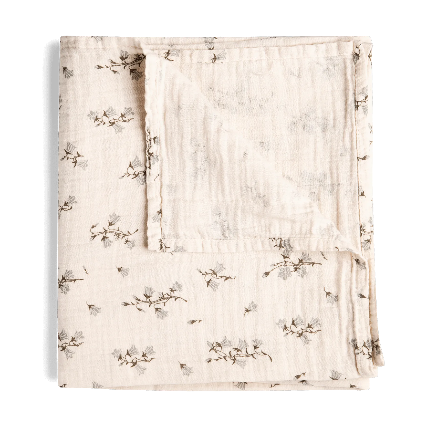 Manta Bluebell Muslin Swaddle, 110x110 cm Garbo&Friends