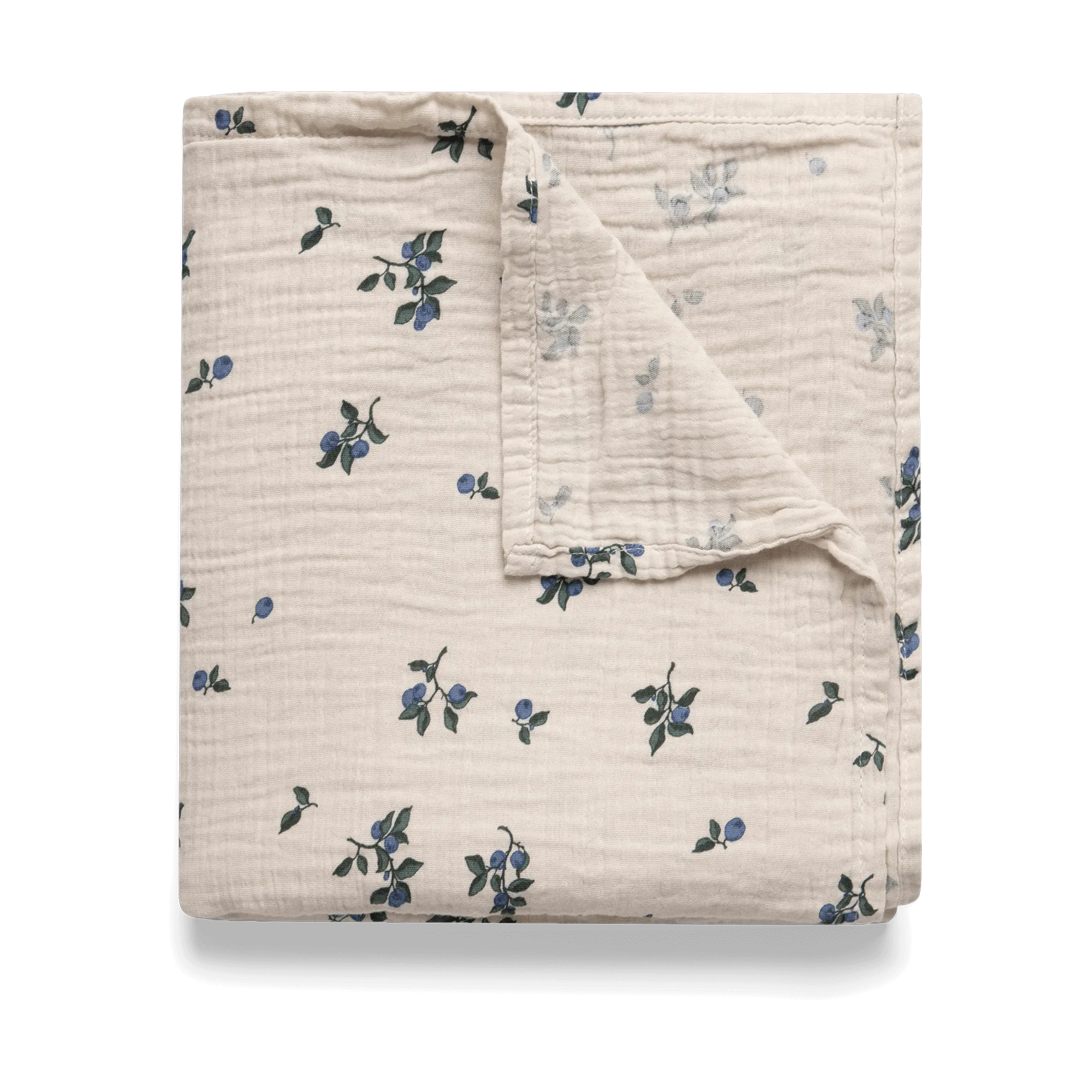 Manta Blueberry Muslin Swaddle, 110x110 cm Garbo&Friends