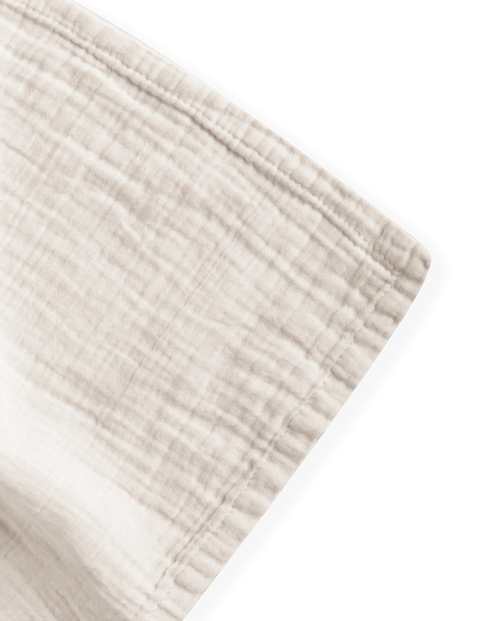 Manta Eggshell Muslin Swaddle, 110x110 cm Garbo&Friends