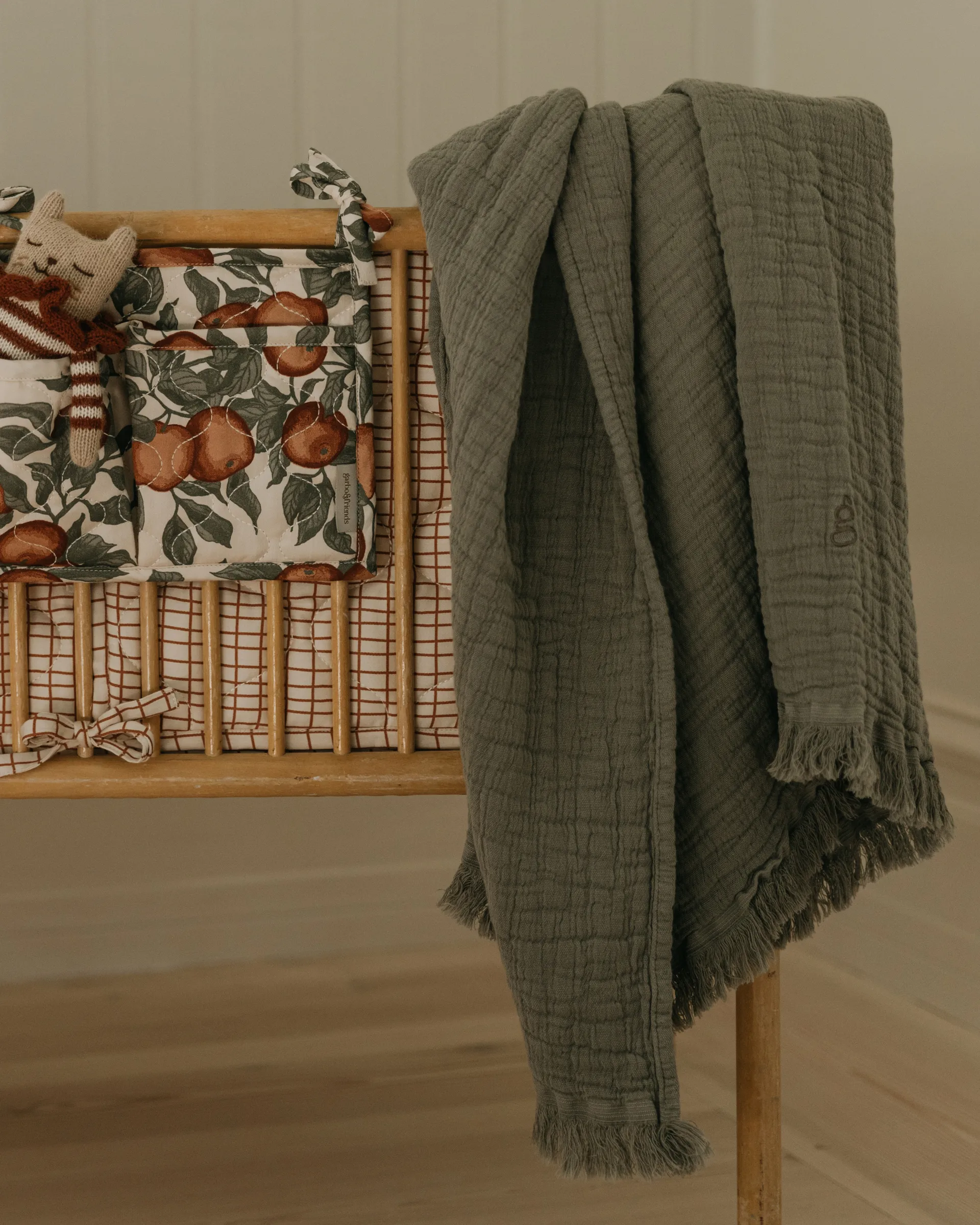 Manta Geranium Cotton Mellow, 130x170 cm Garbo&Friends