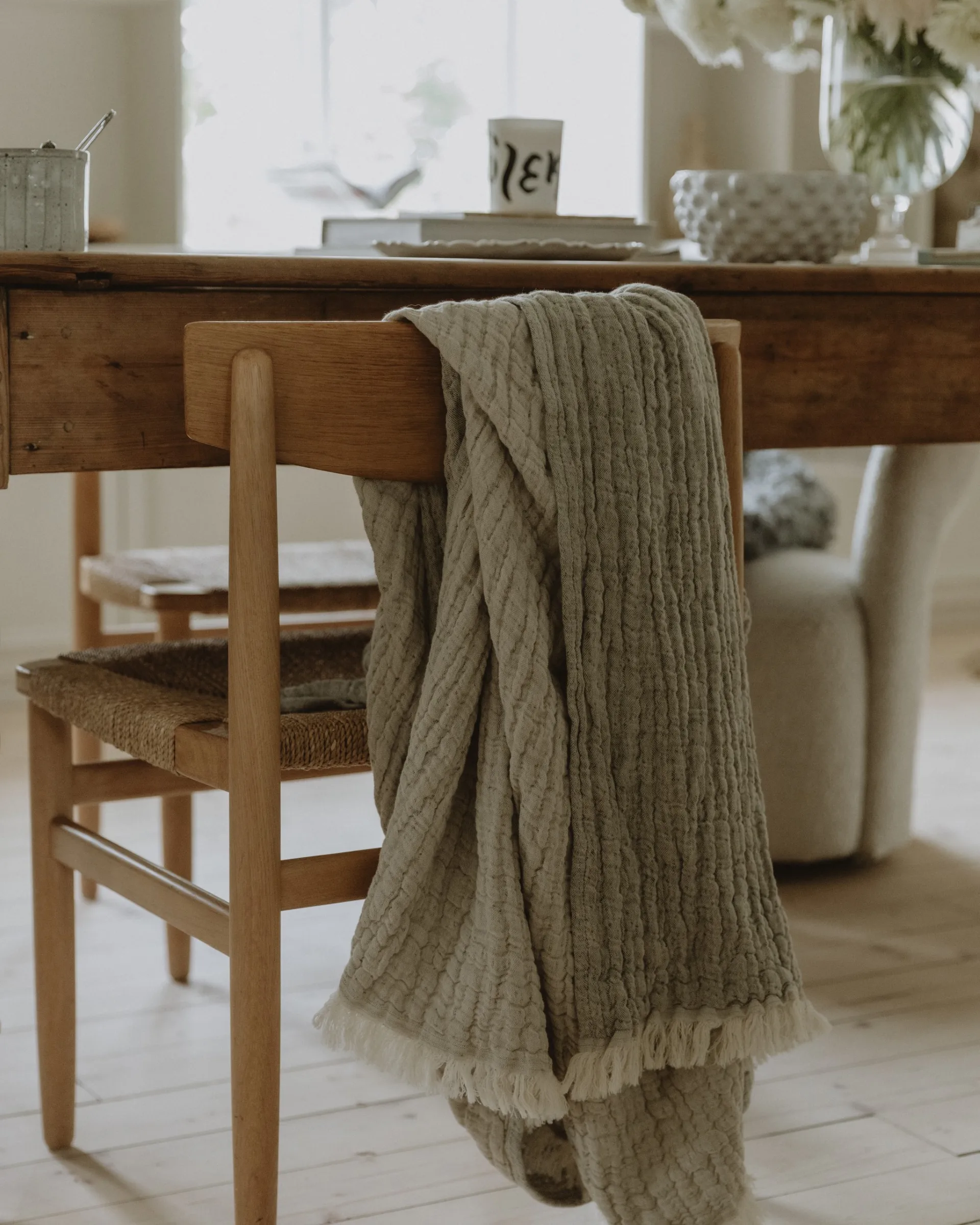 Manta Mellow 110x110 cm, Kale Garbo&Friends