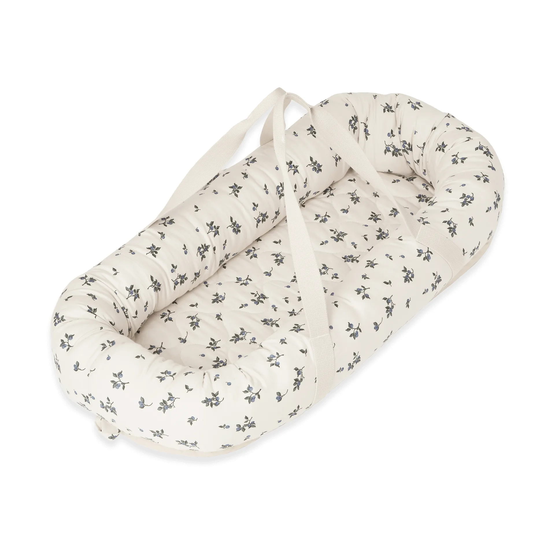 Nido colecho satin Blueberry babynest, 43x87x16 cm Garbo&Friends