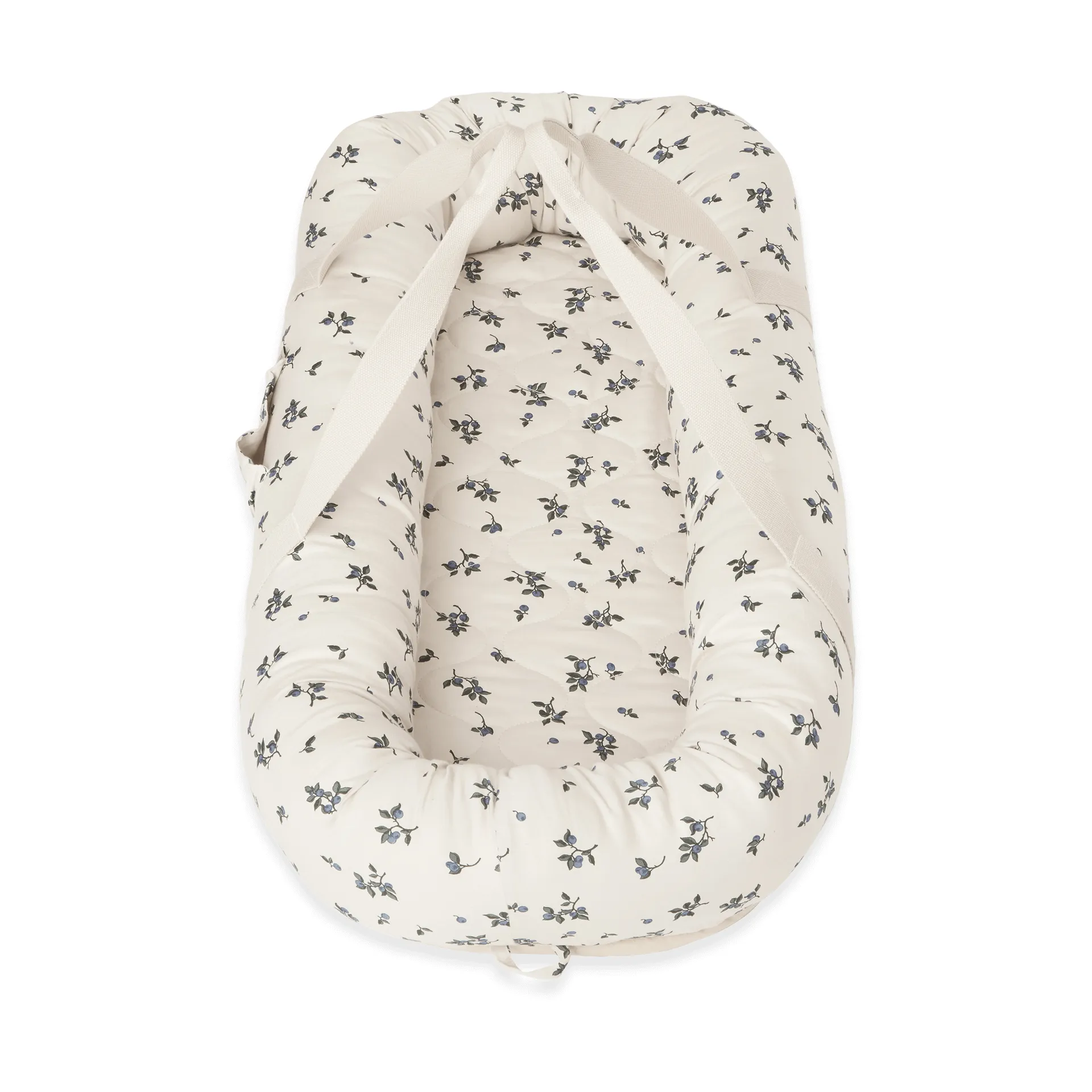 Nido colecho satin Blueberry babynest, 43x87x16 cm Garbo&Friends