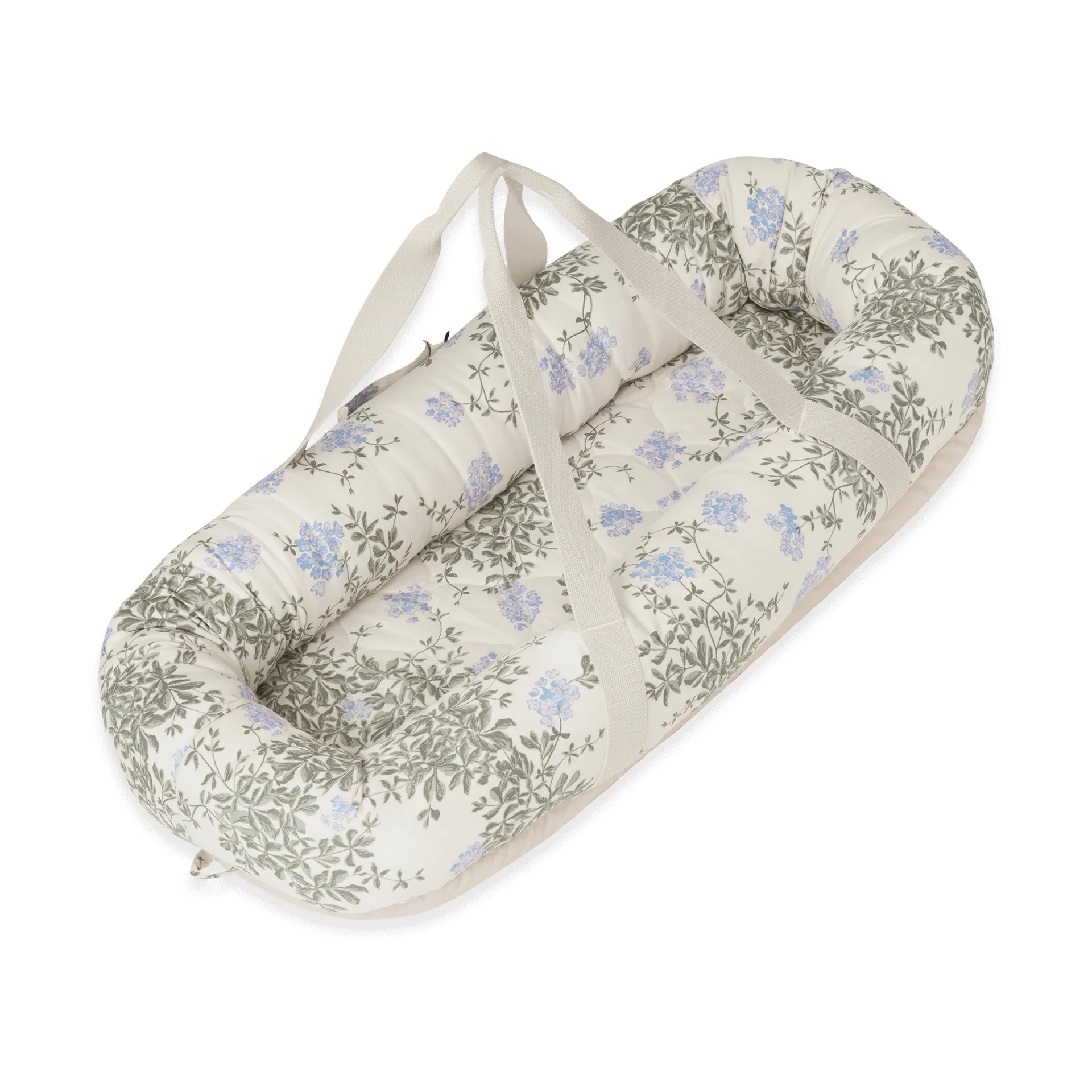 Nido colecho satin Plumbago babynest, 43x87x16cm Garbo&Friends