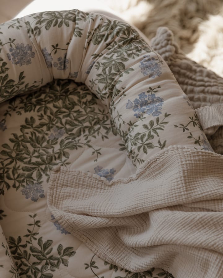 Nido colecho satin Plumbago babynest, 43x87x16cm Garbo&Friends