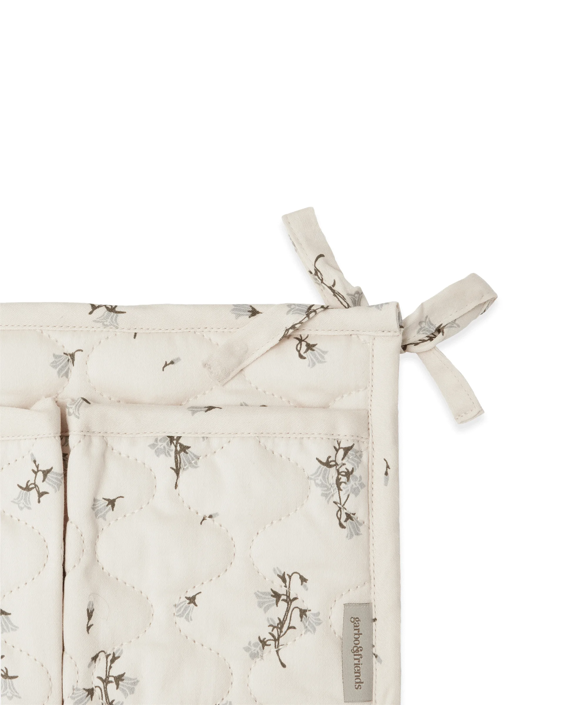 Organizador de cama acolchado satin Bluebell, 18x43 cm Garbo&Friends