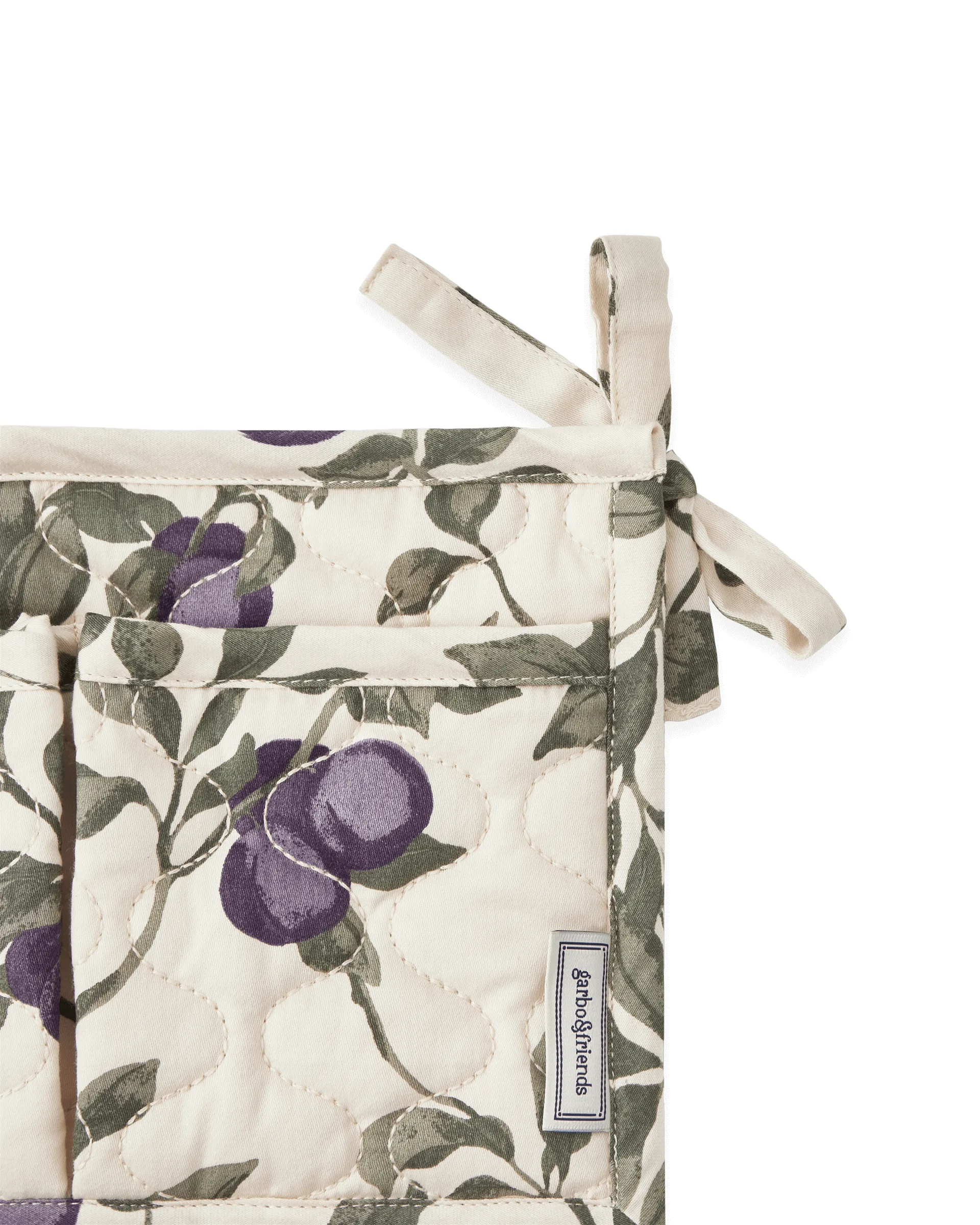 Organizador de cama acolchado satin Plum, 43x18cm Garbo&Friends