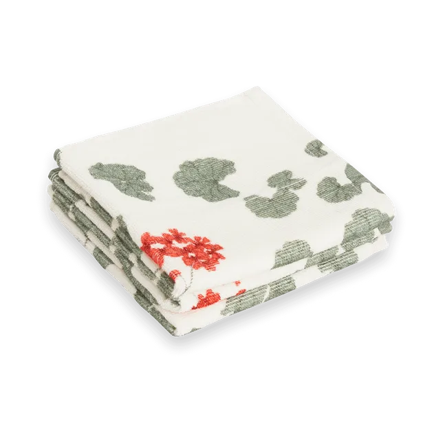 Paños Pelargonium Terry, 3-pack, 30x30 cm Garbo&Friends