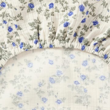 Sábana ajustable Dainty Muslin - 60x120x20 cm - Garbo&Friends