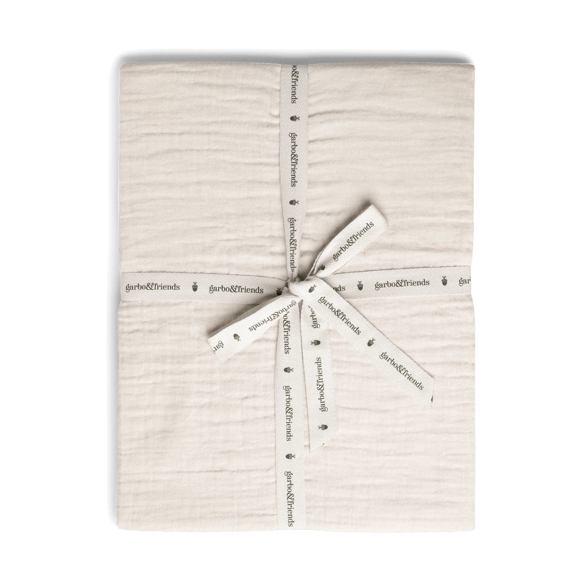 Sábana bajera Eggshell Muslin, 70x140x20 cm Garbo&Friends