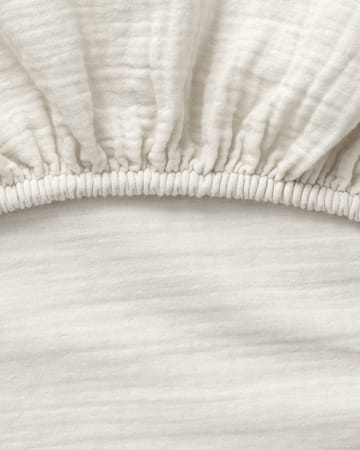 Sábana bajera Eggshell Muslin - 90x200x30 cm - Garbo&Friends