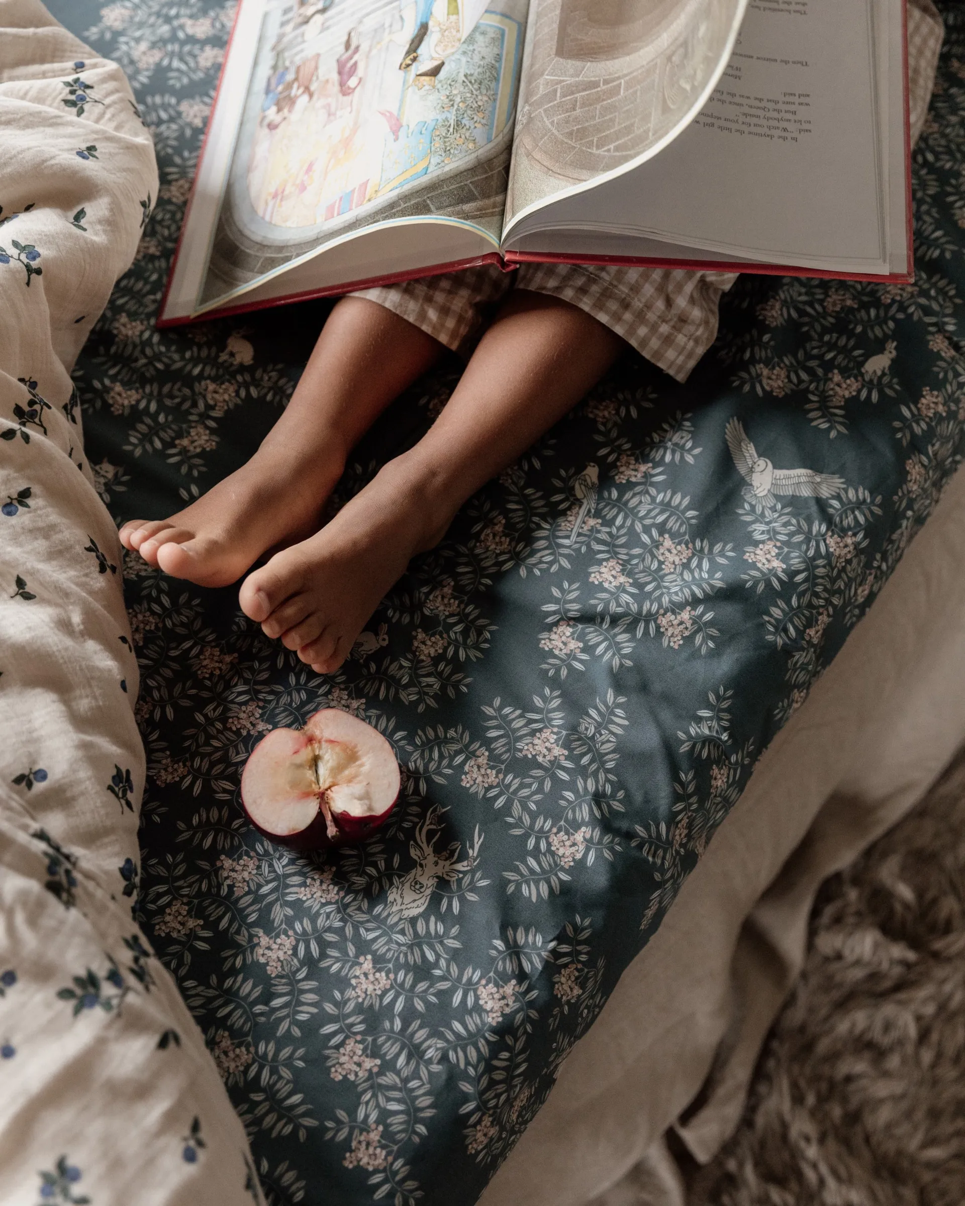 Sábana bajera Fauna Forest, 70x140x20 cm Garbo&Friends