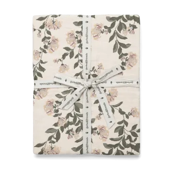 Sábana bajera Honeysuckle Muslin - 90x200x30 cm - Garbo&Friends
