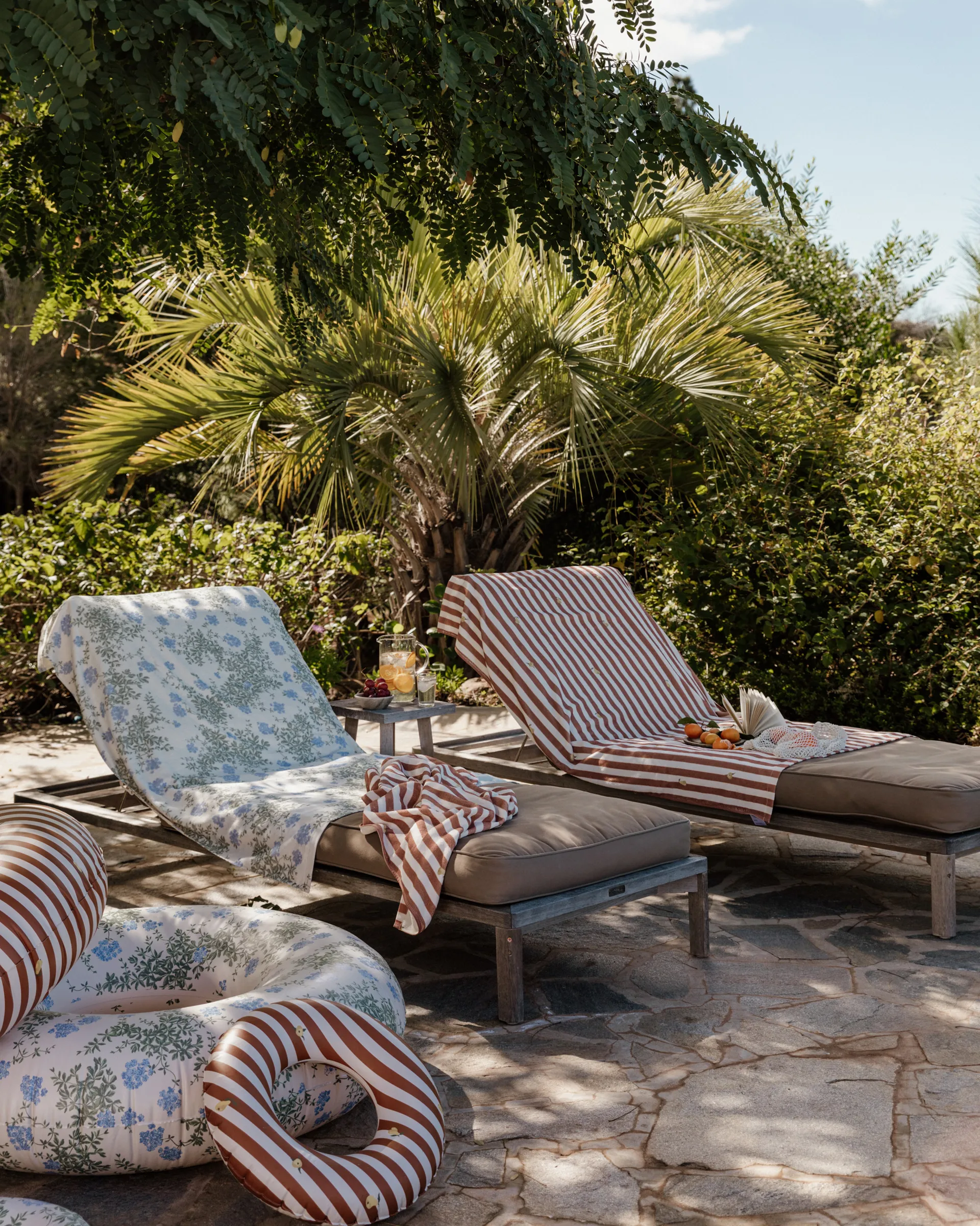 Toalla baño Plumbago Terry, 100x150 cm Garbo&Friends