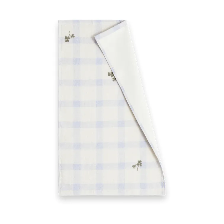 Toallas de manos Gingham Sorrel Blue Terry, 2-pack, 30x50 cm Garbo&Friends