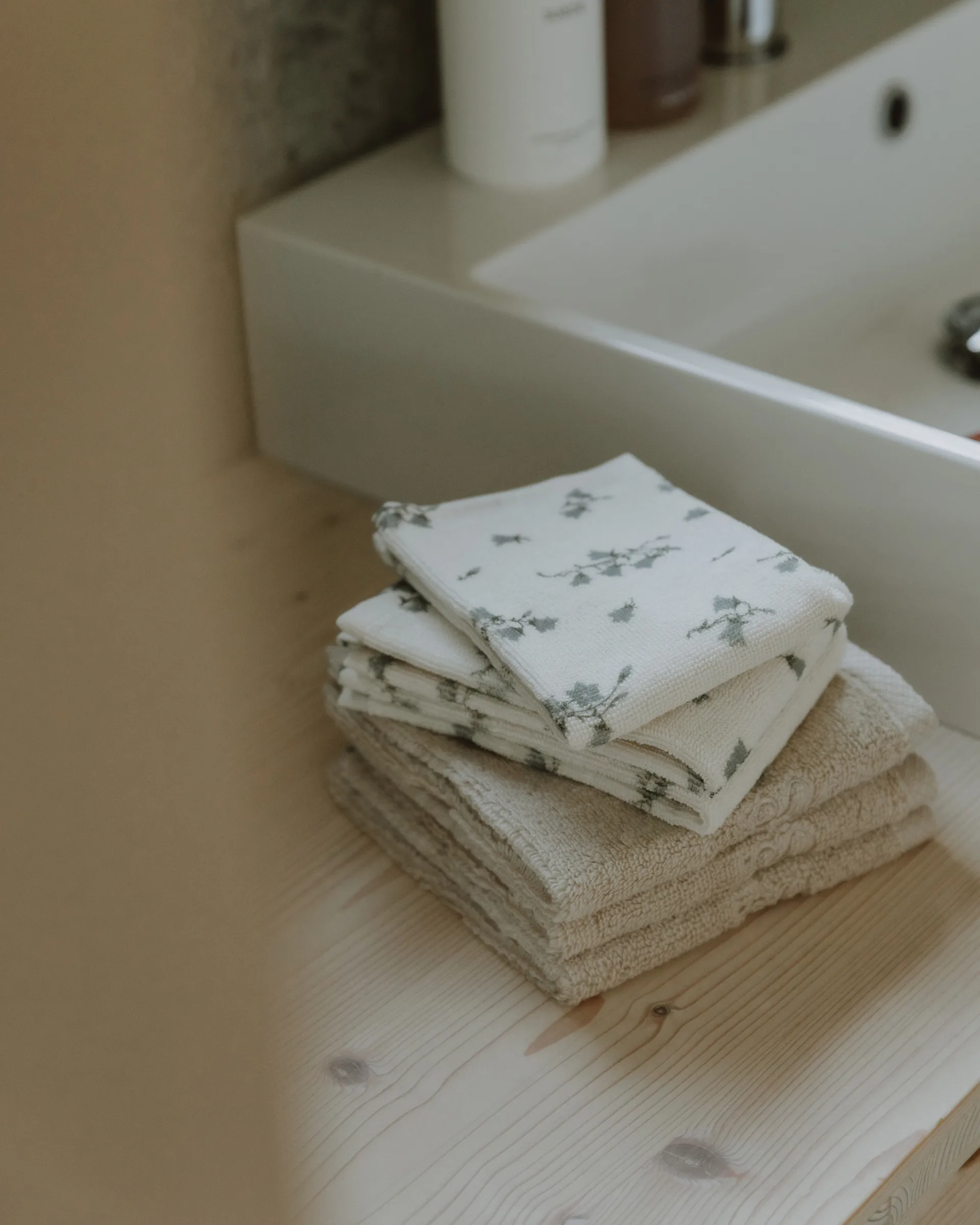 Toallita Bluebell Terry set de 3, 30x30 cm Garbo&Friends