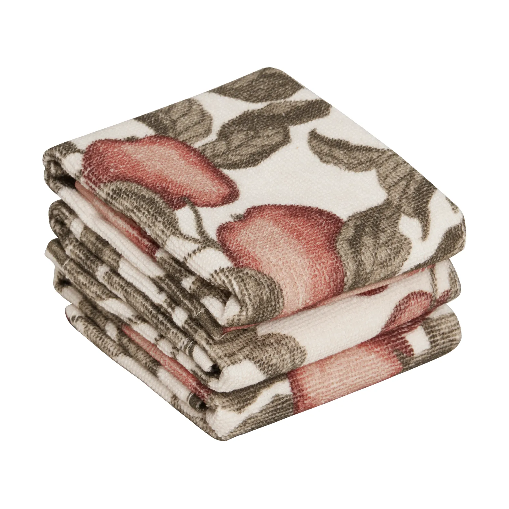 Toallita Pomme Terry set de 3, 30x30 cm Garbo&Friends