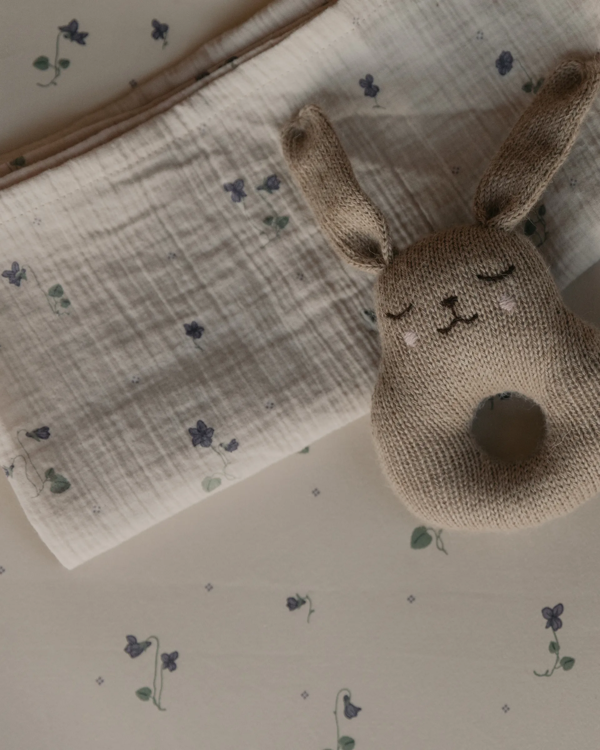 Viola Muslin manta pequeña 2 piezas, 60x60 cm Garbo&Friends