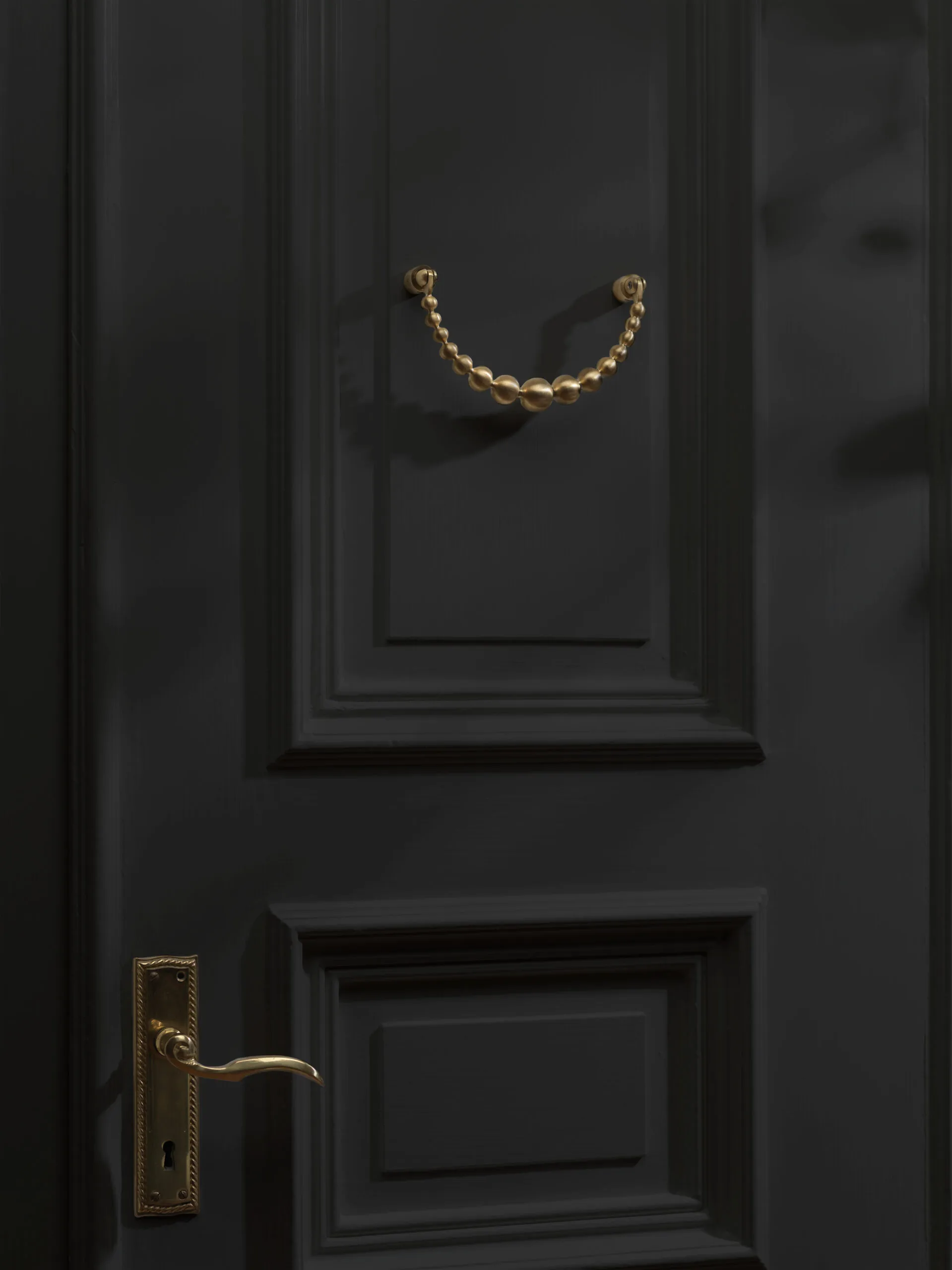 Aldaba para puerta Garden Glory, Brushed brass Garden Glory