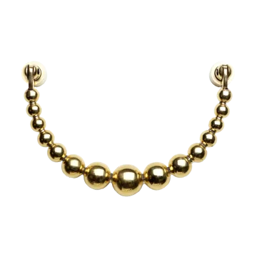 Aldaba para puerta Garden Glory - Polished brass - Garden Glory