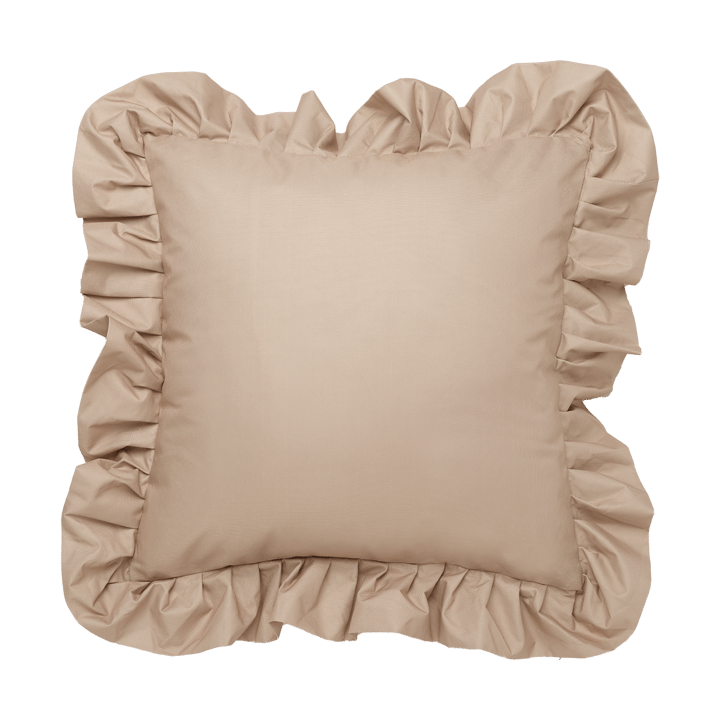 Cojín con volantes Garden Glory Outdoor 45x45 cm - Beige - Garden Glory