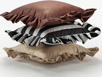 Cojín con volantes Garden Glory Outdoor 45x45 cm - Beige - Garden Glory