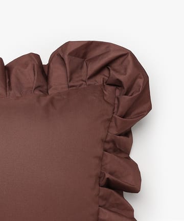 Cojín con volantes Garden Glory Outdoor 45x45 cm - Brown - Garden Glory