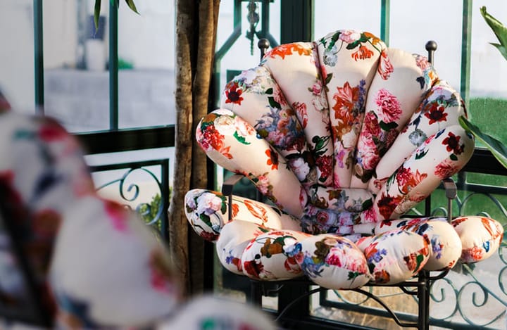 Cojín de asiento Garden Glory Shell, Flower Garden Glory