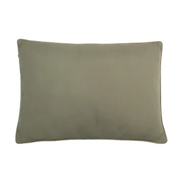 Cojín Garden Glory - Verde eucalipto con borde beige 50x70 cm - Garden Glory