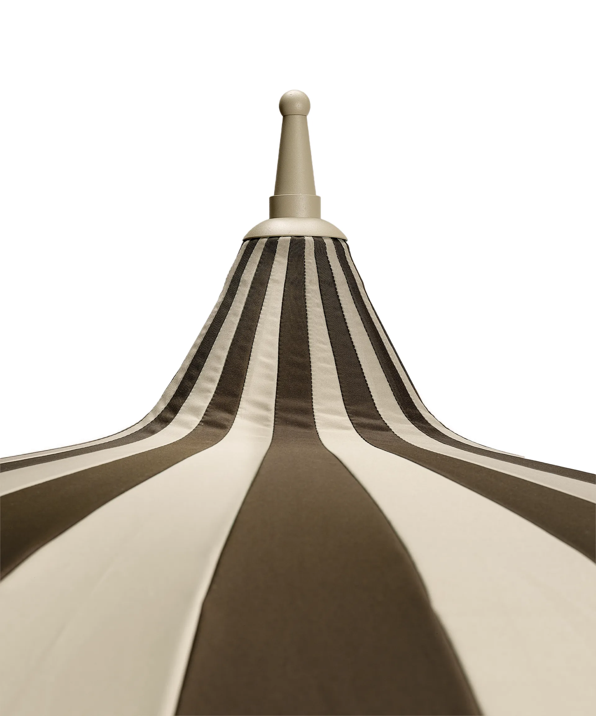 Sombrilla Garden Glory, Beige-brown stripe Garden Glory