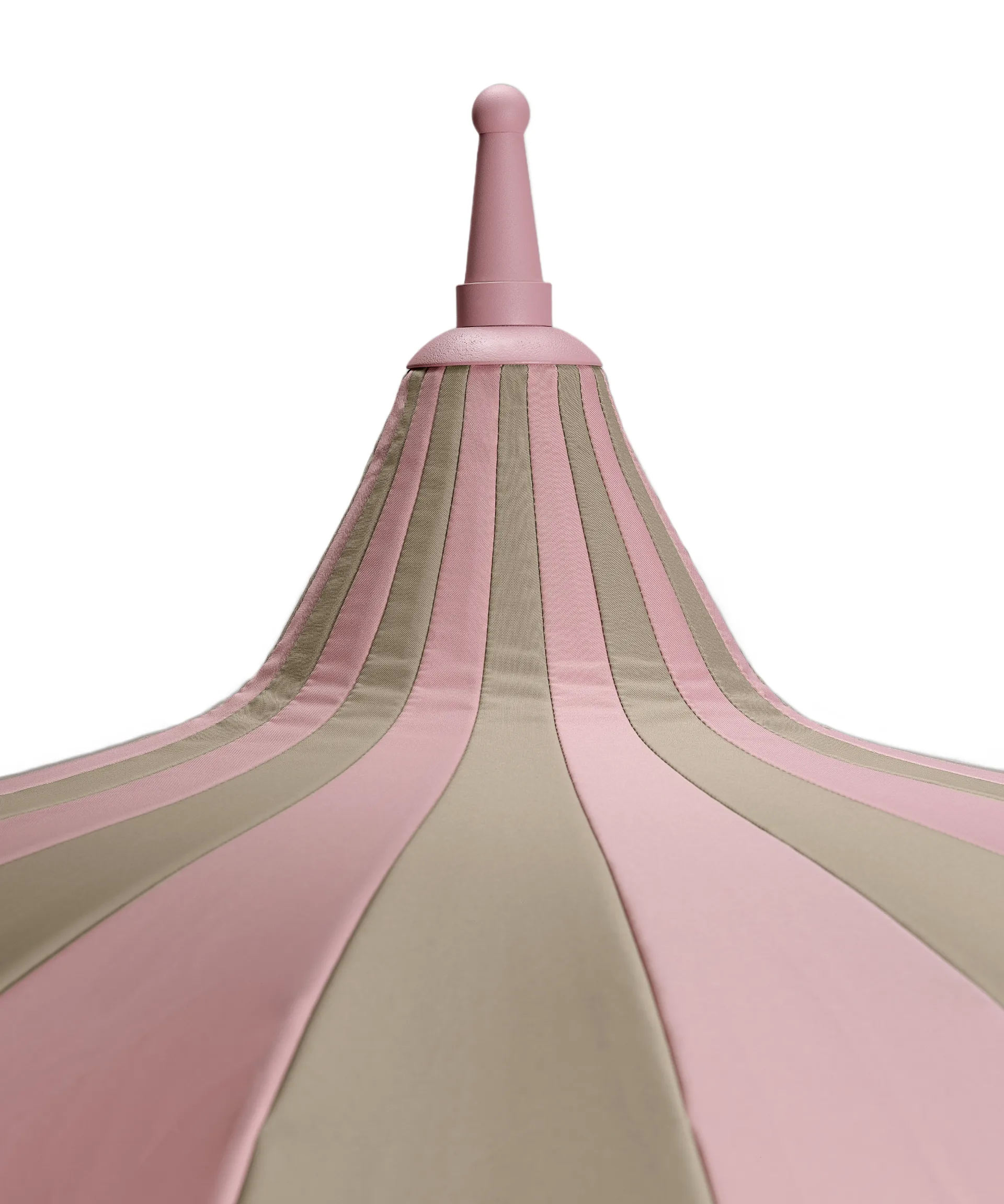 Sombrilla Garden Glory, Pink-beige stripe Garden Glory