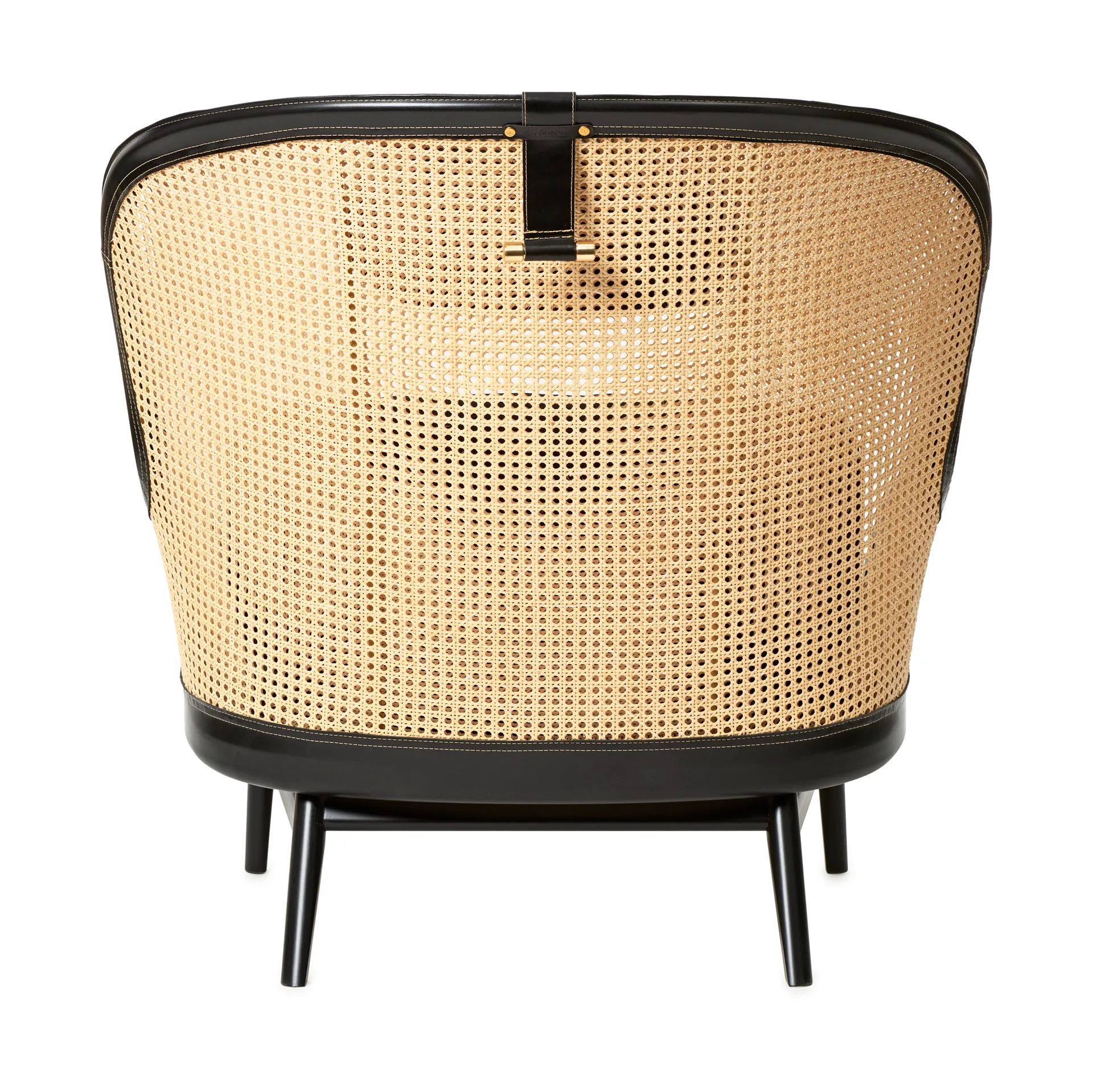 Butaca Dandy, Haya-teñido de negro-cuero Tärnsjö negro Gärsnäs