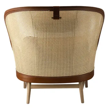 Butaca Dandy - Roble-natural-cuero Tärnsjö cognac - Gärsnäs