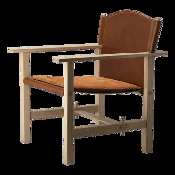 Butaca Ferdinand - Roble-sin tratar - cuero Tärnsjö cognac - Gärsnäs