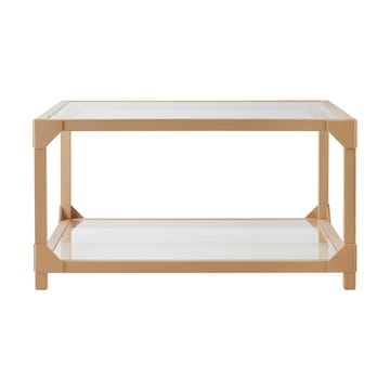 Mesa de centro Bleck 75x75 vidrio - Haya-natural - Gärsnäs