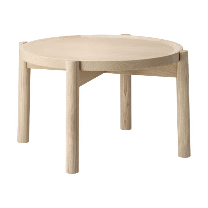 Mesa de centro Elna - Fresno-white-Ø40 cm - Gärsnäs