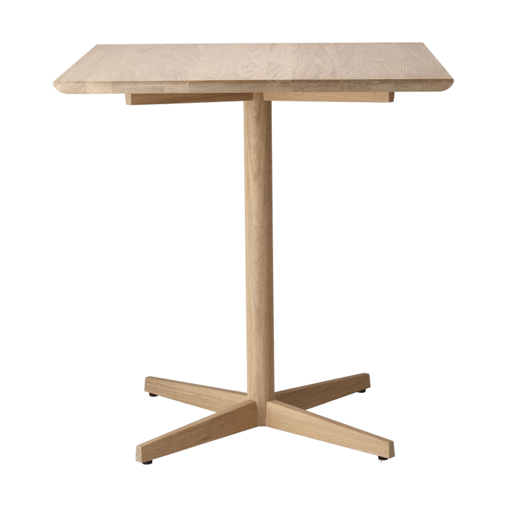 Mesa de comedor con pie Tak 70x70 cm - Monocoat natural - Gärsnäs