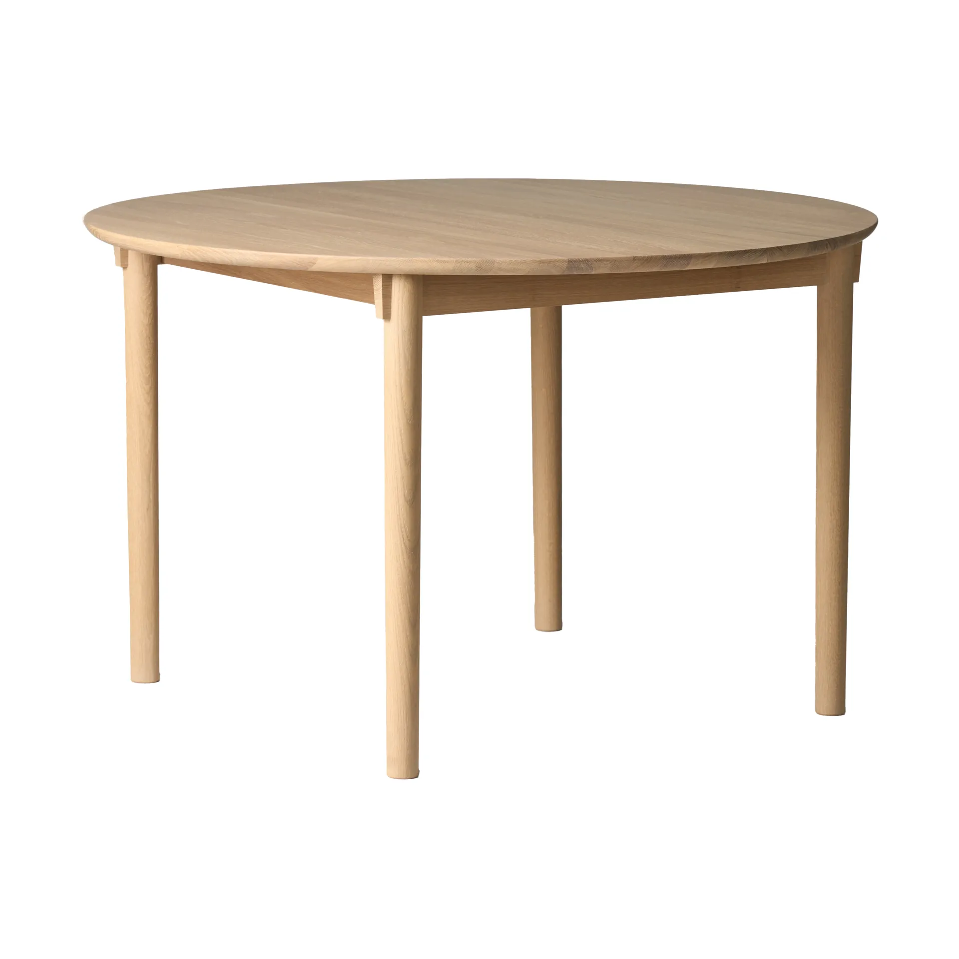 Mesa de comedor Tak Ø120 cm, Monocoat natural Gärsnäs