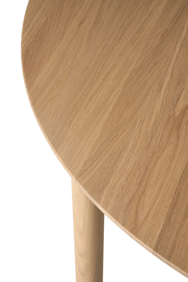 Mesa de comedor Tak Ø120 cm, Monocoat natural Gärsnäs