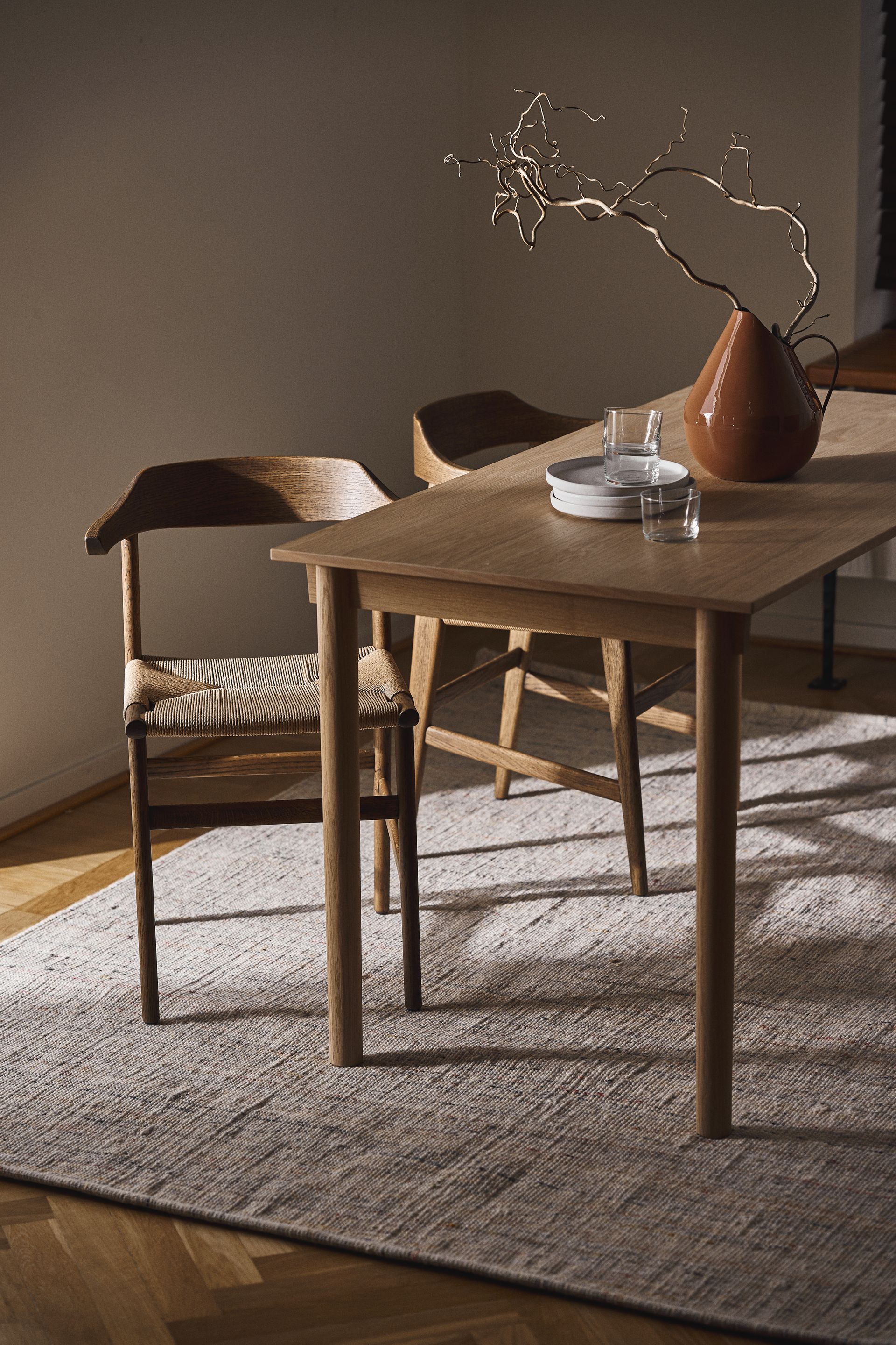 Mesa Tak 140x70 cm, Roble-natural Gärsnäs