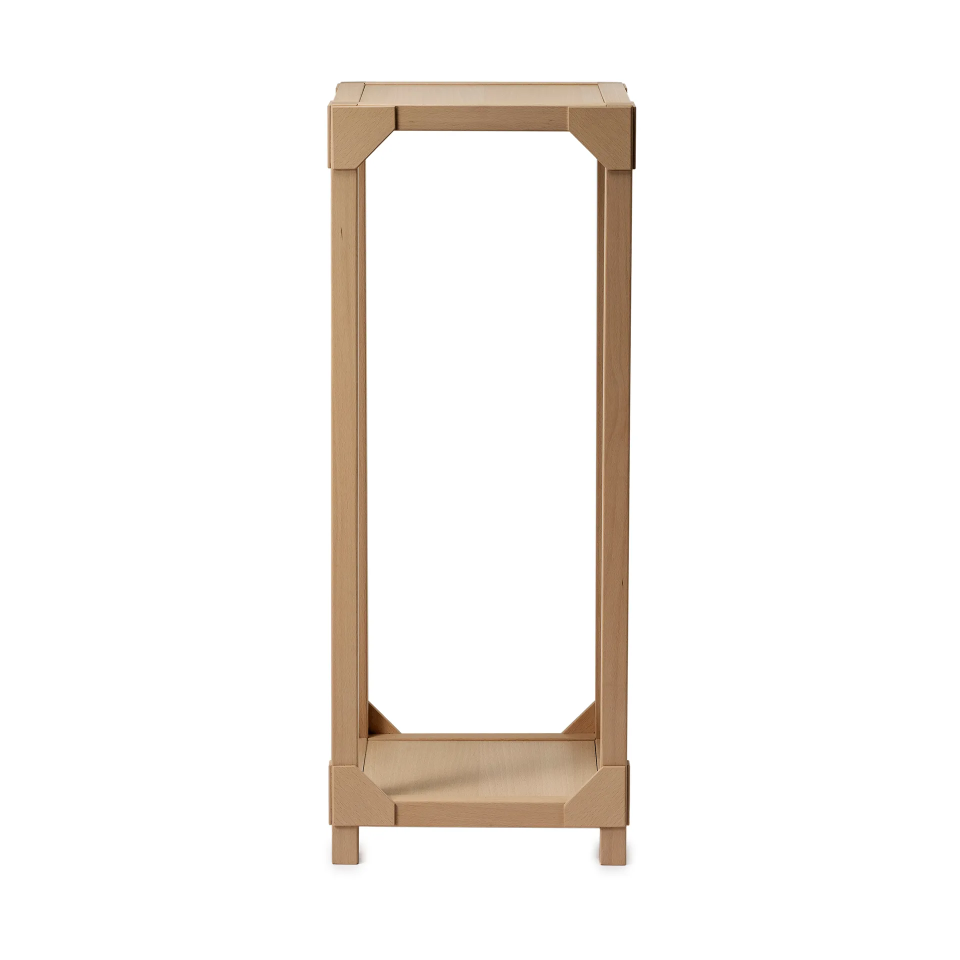 Pedestal Bleck chapado, Haya-natural Gärsnäs