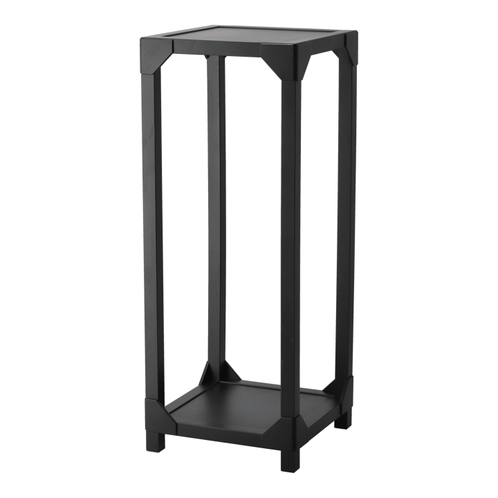 Pedestal Bleck chapado - Haya- teñido de negro - Gärsnäs