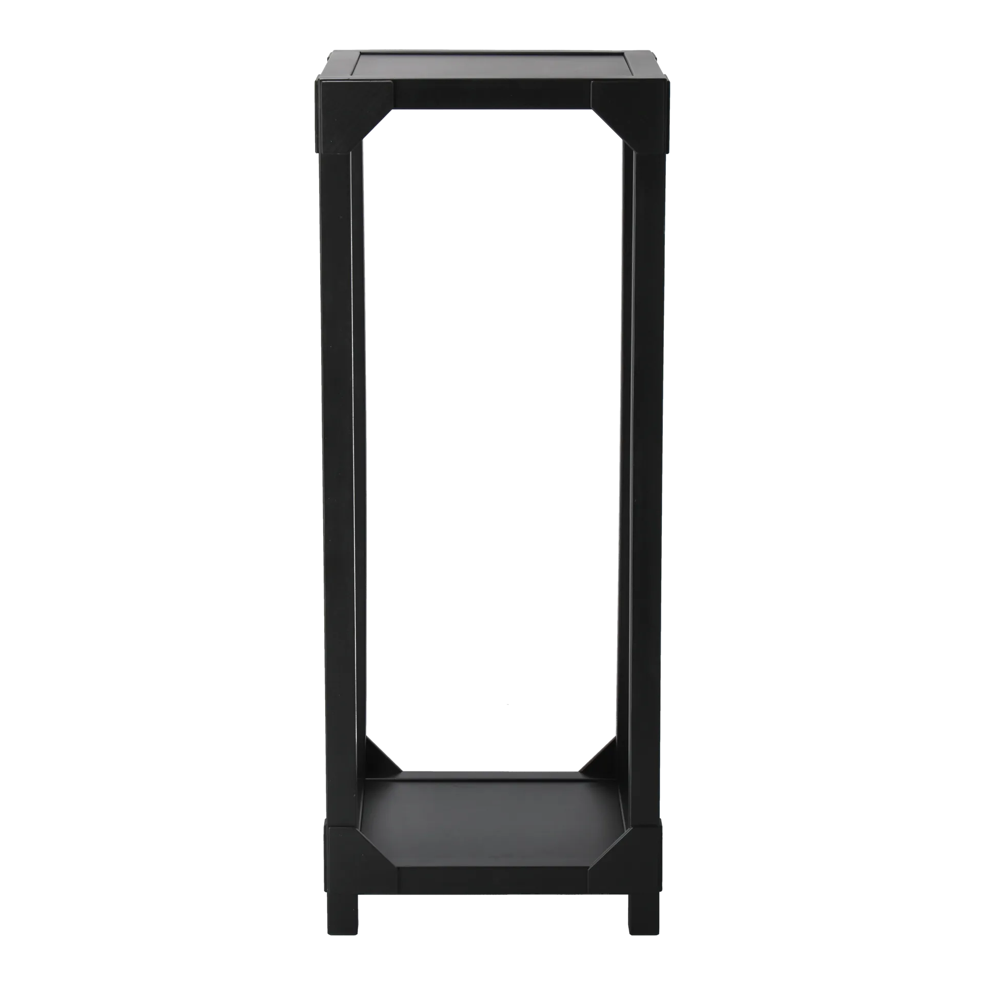 Pedestal Bleck chapado, Haya- teñido de negro Gärsnäs